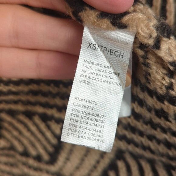 Amuse Society Womens Asymmetrical Western Cardigan Wrap Size XS - Picture 5 of 5